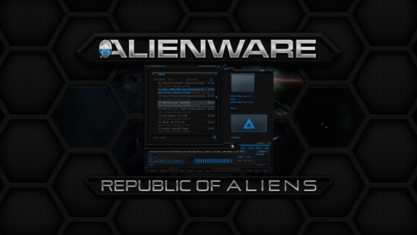 Alienware HQ AIMP3 Skin pack